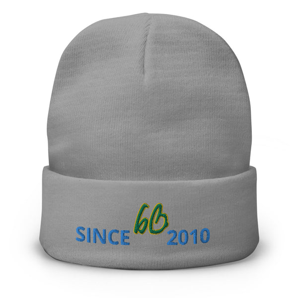 bb SINCE 2010 Embroidered Beanie