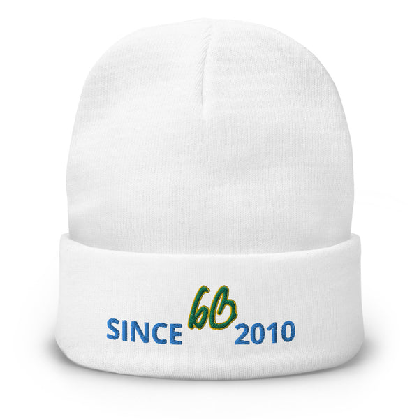 bb SINCE 2010 Embroidered Beanie