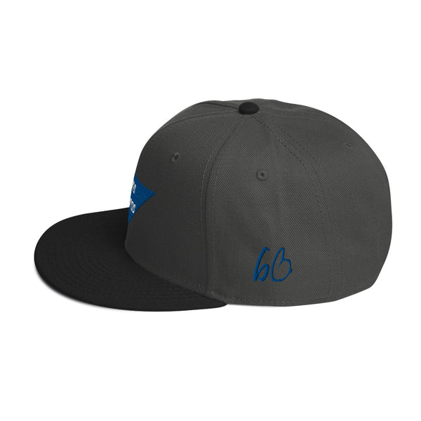 Upside Down Triangle Bryans Bros Logo Snapback Hat