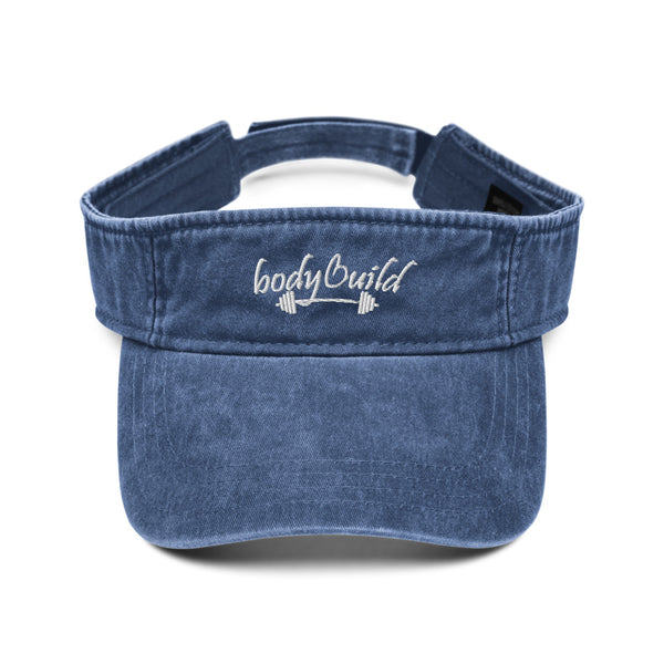 Body Build Denim FlexFit Visor