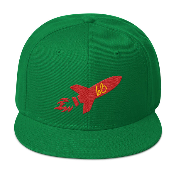 bb Rocket Logo Snapback Hat