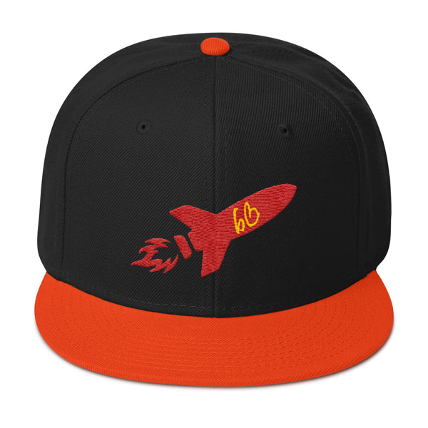 bb Rocket Logo Snapback Hat