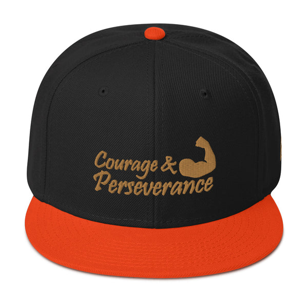 Courage & Perseverance Snapback Hat