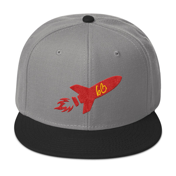 bb Rocket Logo Snapback Hat