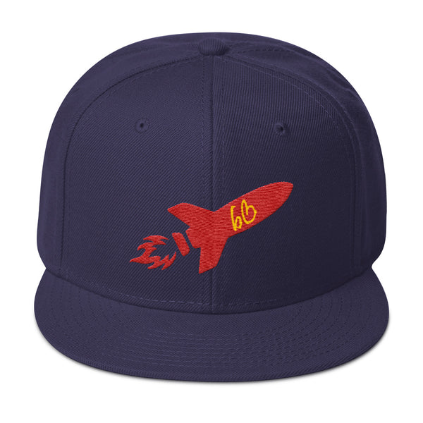 bb Rocket Logo Snapback Hat