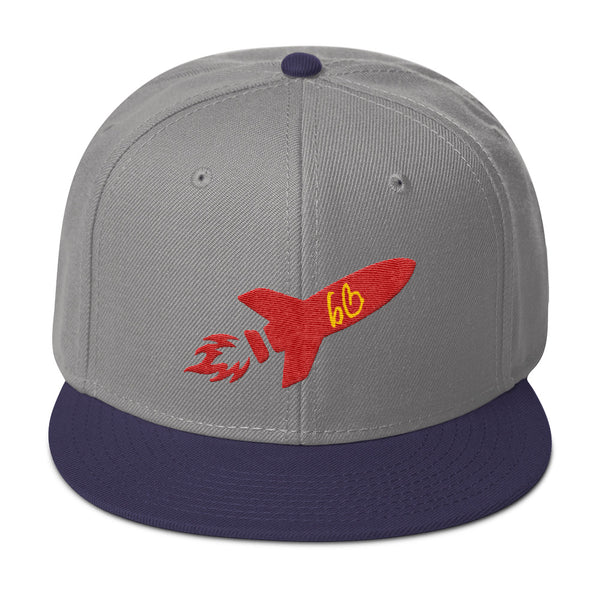 bb Rocket Logo Snapback Hat