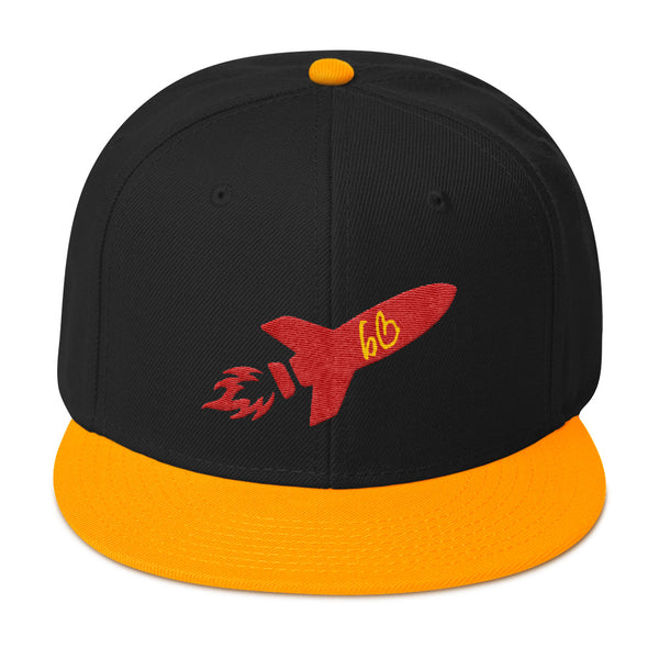 bb Rocket Logo Snapback Hat