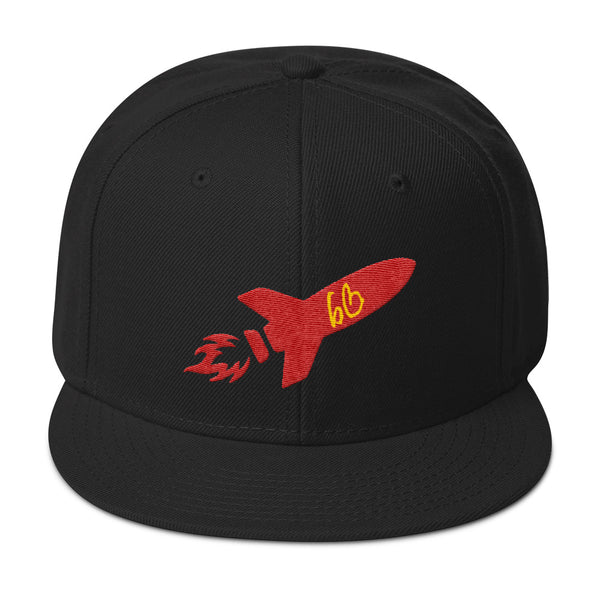 bb Rocket Logo Snapback Hat