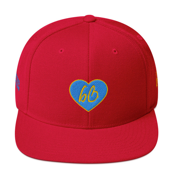 bb Heart Logo Limited Edition Snapback Hat