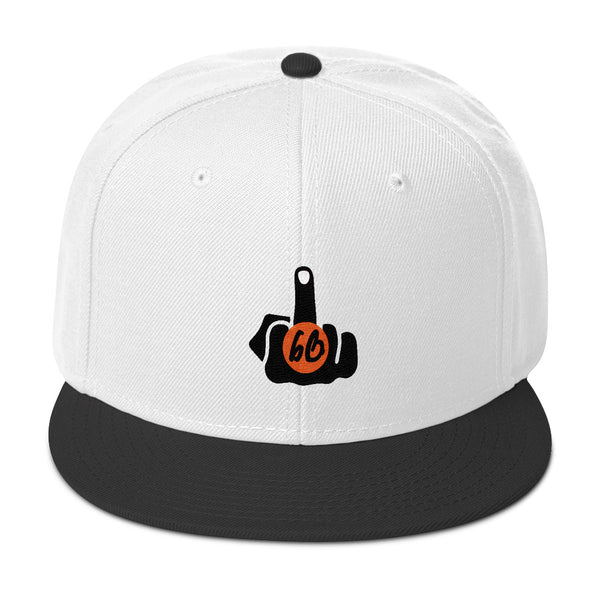 Middle Finger To The World Snapback Hat