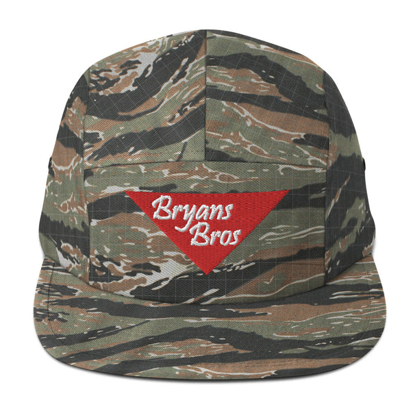 Upside Down Triangle Bryans Bros Logo Five Panel Hat