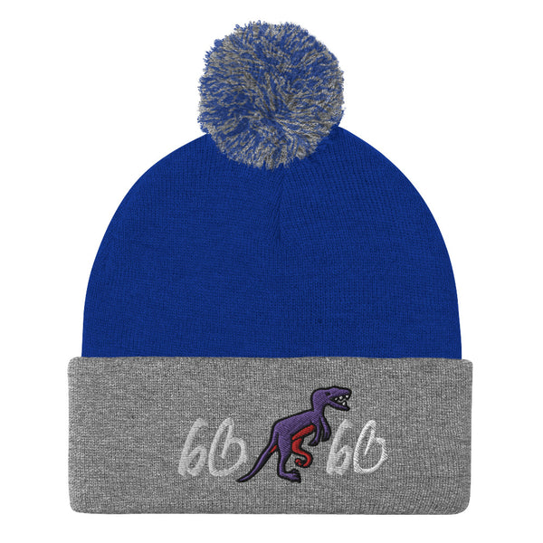 One Half Of The 6ix Icons Pom-Pom Beanie