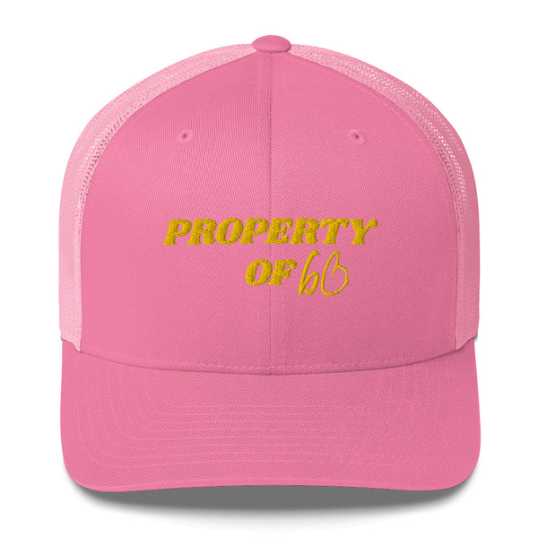 PROPERTY OF bb Trucker Hat