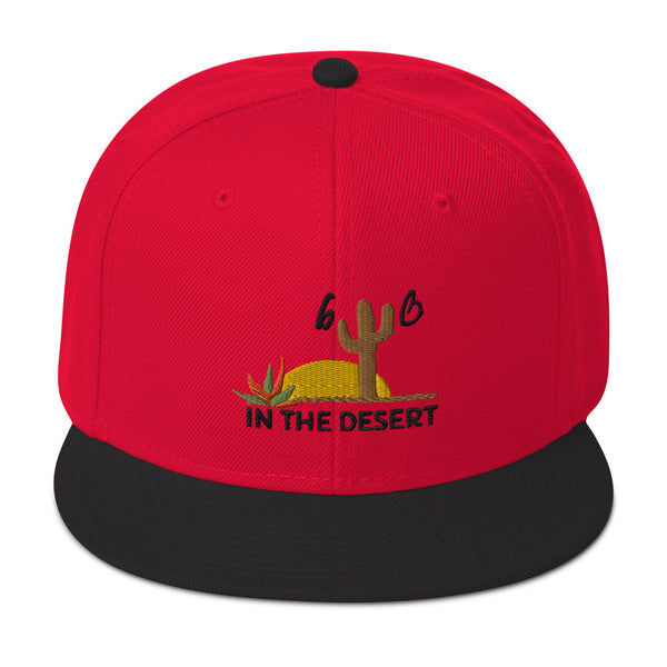 bb In The Desert Snapback Hat