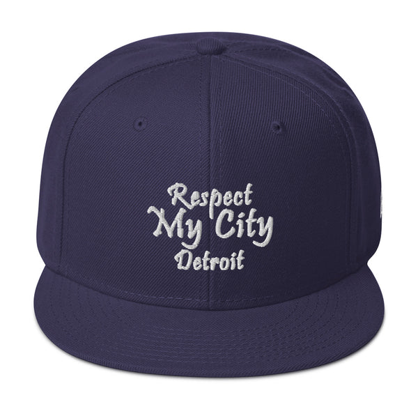 Respect My City Detroit Snapback Hat