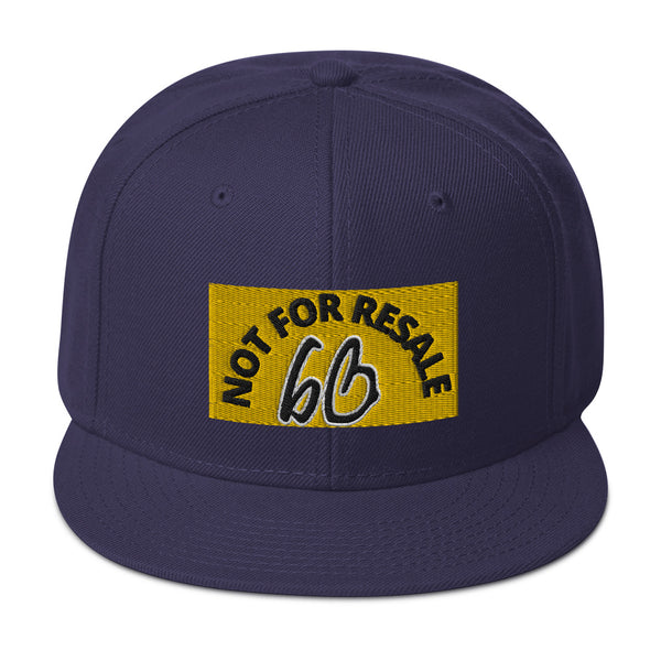 NOT FOR RESALE bb Snapback Hat