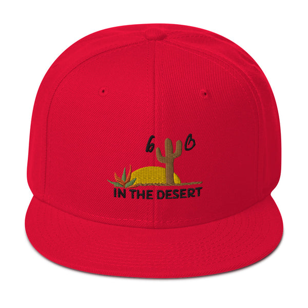 bb In The Desert Snapback Hat