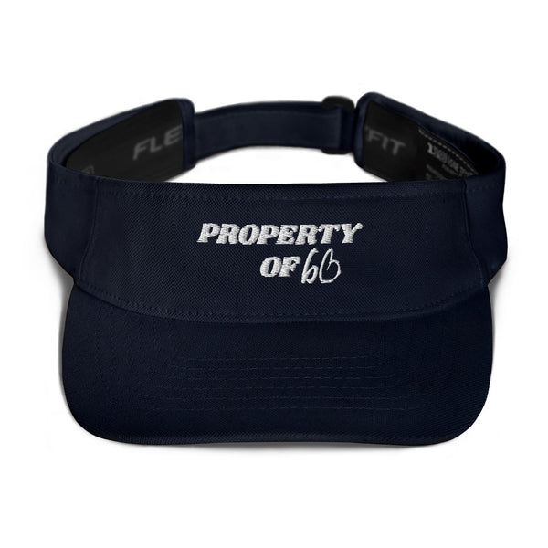 PROPERTY OF bb Flexfit Visor