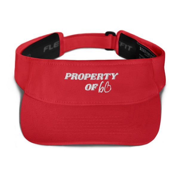 PROPERTY OF bb Flexfit Visor